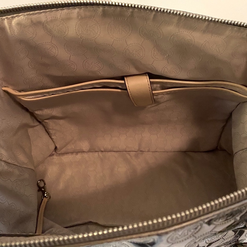 Michael Kors Metallic Tote - Picture 13 of 13